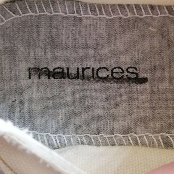 Maurices Womens Platform Flat Heel Lace Up Sneakers Cushioned Tan Sz‎ 6 M - Picture 8 of 9